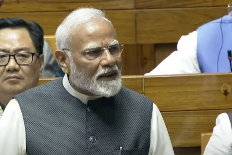 সদনত প্ৰধান মন্ত্ৰী নৰেন্দ্ৰ মোডীৰ উদাত্ত ভাষণ
