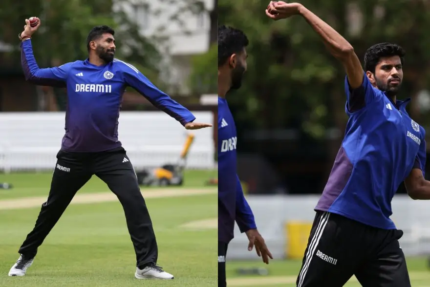 কঠোৰ অনুশীলন ভাৰতীয় টেষ্ট দলৰ