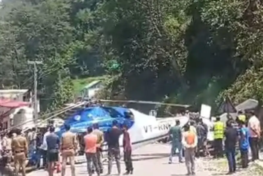 কেদাৰনাথত ভয়ংকৰ হেলিকপ্টাৰ দুৰ্ঘটনা !