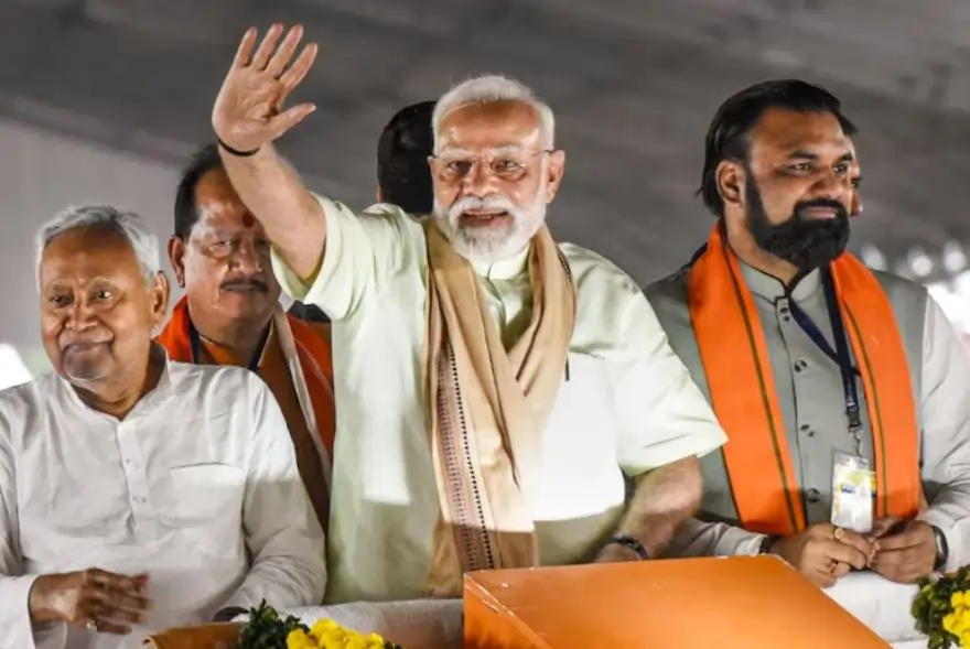 NDA ত আসন ভাগ-বতৰাৰ ঘোষণা
