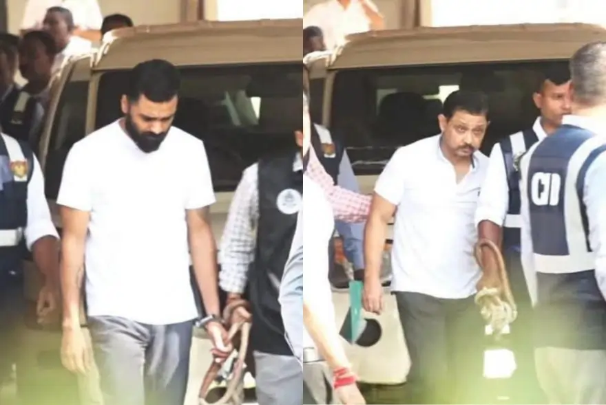১৪ দিনৰ জিম্মা উকলিলঃ হেণ্ডকাফ লগাই আদালতলৈ নিয়া হ'ল শ্যামকানু-সিদ্ধাৰ্থক