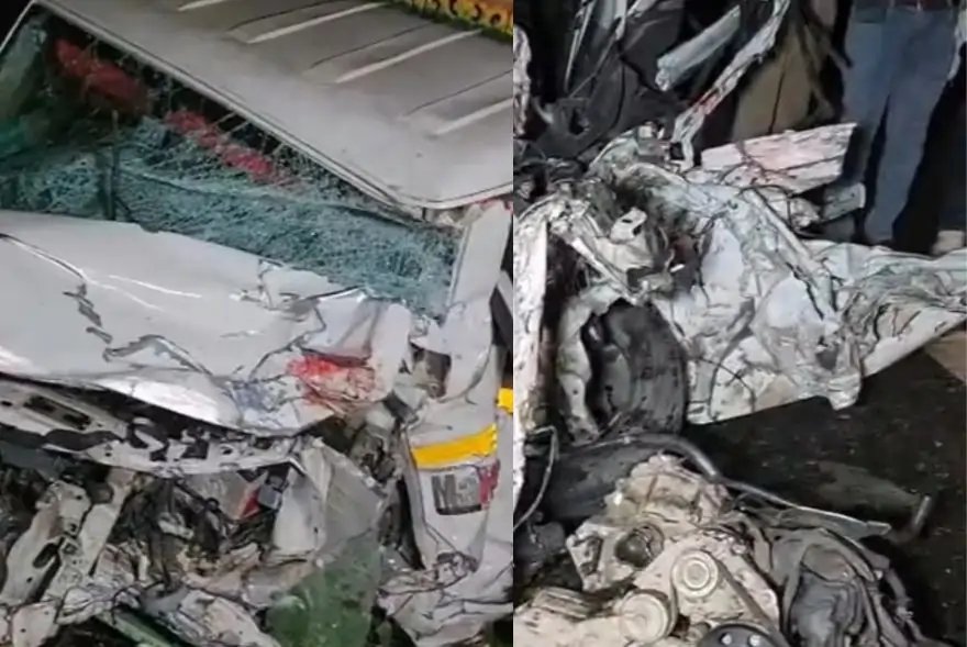 গংগা এক্সপ্ৰেছৱেত দুখন বাহনৰ মুখামুখি সংঘৰ্ষ; ছয়জনৰ মৃত্যু