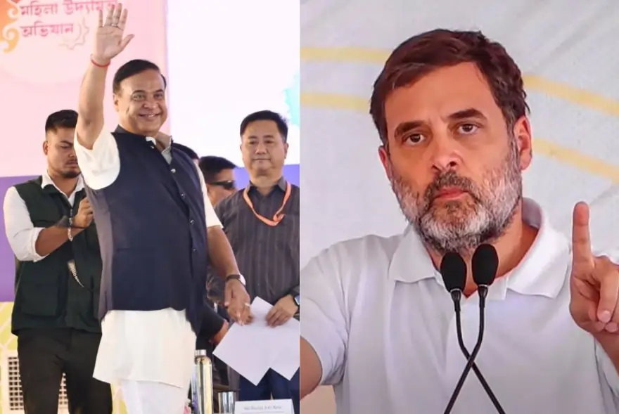 ‘ৰাহুল গান্ধী ষ্টাৰ কেম্পেনাই,তেওঁ গ’লেই বিজেপি জিকি যায়’; মুখ্যমন্ত্ৰী