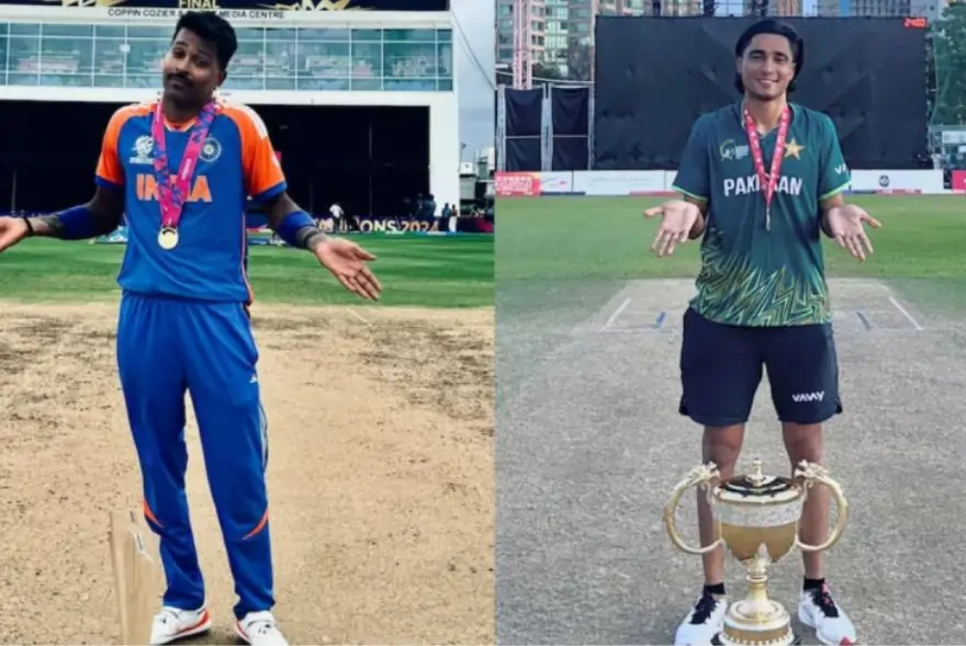 হাৰ্দিক পাণ্ডিয়াক নকল কৰি বিপদত পাকিস্তানী ক্ৰিকেটাৰ...