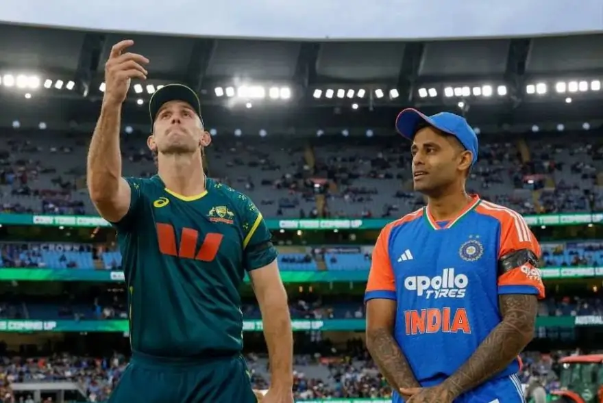 আজি ভাৰত-অষ্ট্ৰেলিয়াৰ পঞ্চমখন T20 মেচ; শৃংখলা দখলৰ লক্ষ্যৰে যুঁজত নামিব সূৰ্য বাহিনী