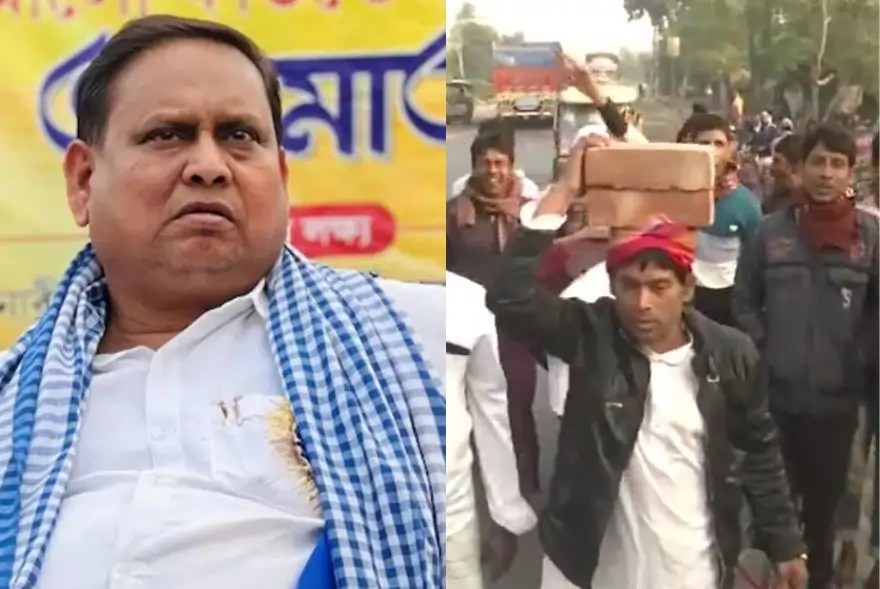 বাবৰি মছজিদৰ আধাৰশিলা স্থাপনক লৈ বংগত ক্ষোভ; ইটা লৈ ওলাই আহিল হুমায়ুন কবীৰৰ সমৰ্থক