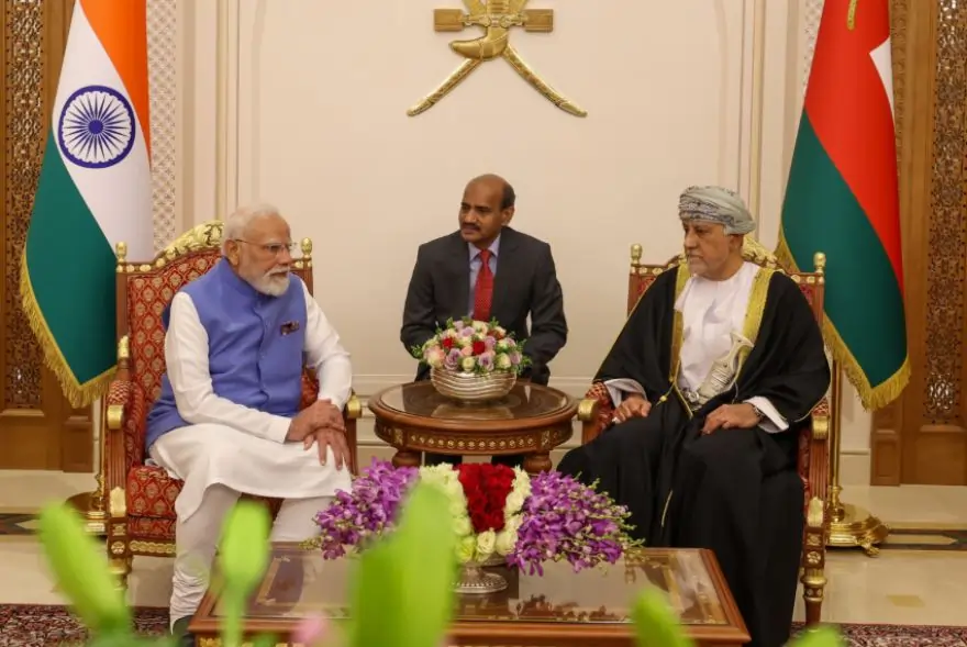 ওমানত উপস্থিত প্ৰধানমন্ত্ৰী মোদী, দুয়োখন দেশৰ মাজত স্বাক্ষৰিত হ’ব মুক্ত বাণিজ্য চুক্তি