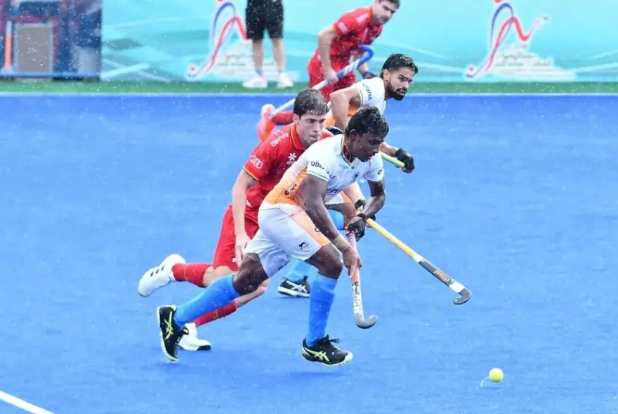 খিতাপ জয়ৰ সপোন ভগ্ন ভাৰতৰ; ১-০ গ’লত জয়লাভ বেলজিয়ামৰ