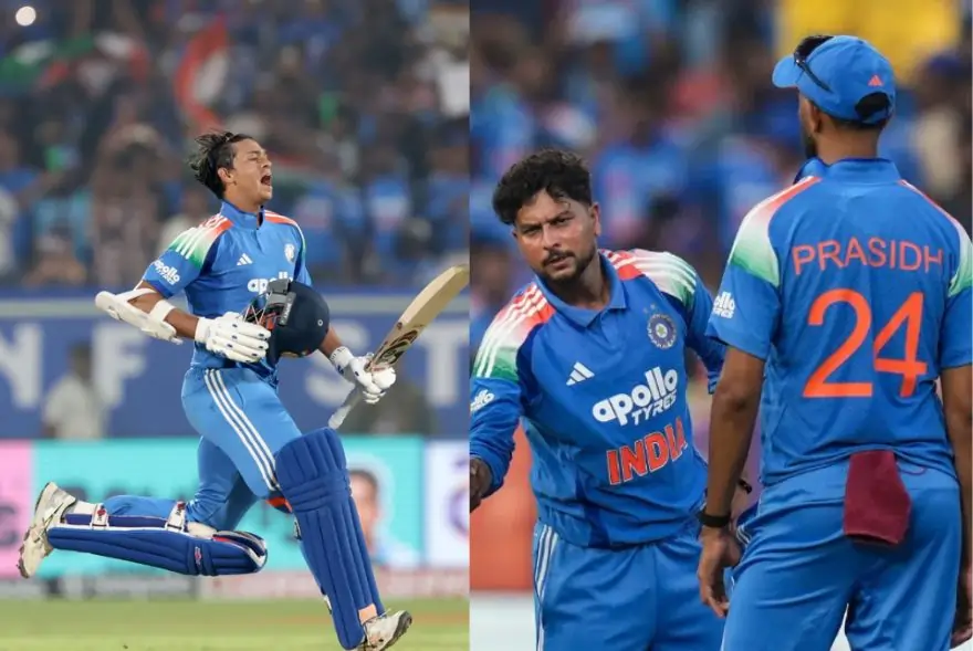 তৃতীয় এদিনীয়াত জয়েৰে শৃংখলা দখল টীম ইণ্ডিয়াৰ,যশস্বীৰ দুৰ্দান্ত শতক