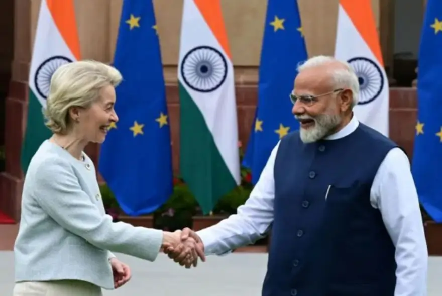 ভাৰতত উপস্থিত ইউৰোপীয় আয়োগৰ অধ্যক্ষ, মুক্ত বাণিজ্য আৰু প্ৰতিৰক্ষা চুক্তিত লাগিব মোহৰ