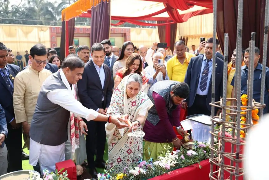 ২০২৭ চনত অসমলৈ বৃন্দাবনী বস্ত্ৰ, খানাপাৰাত সাংস্কৃতিক সংগ্ৰহালয় প্ৰকল্পৰ ভূমিপূজন মুখ্যমন্ত্ৰীৰ