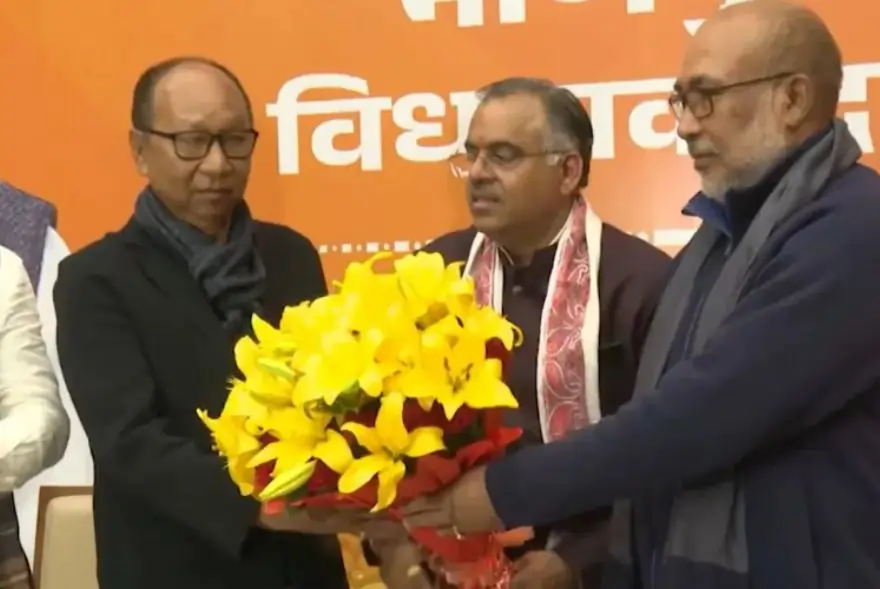 মণিপুৰৰ নতুন মুখ্যমন্ত্ৰী হ’ব য়ুমনাম খেমচান্দ সিং; এবছৰৰ পাছত ৰাজ্যখনৰ পৰা আতঁৰিব ৰাষ্ট্ৰপতি শাসন