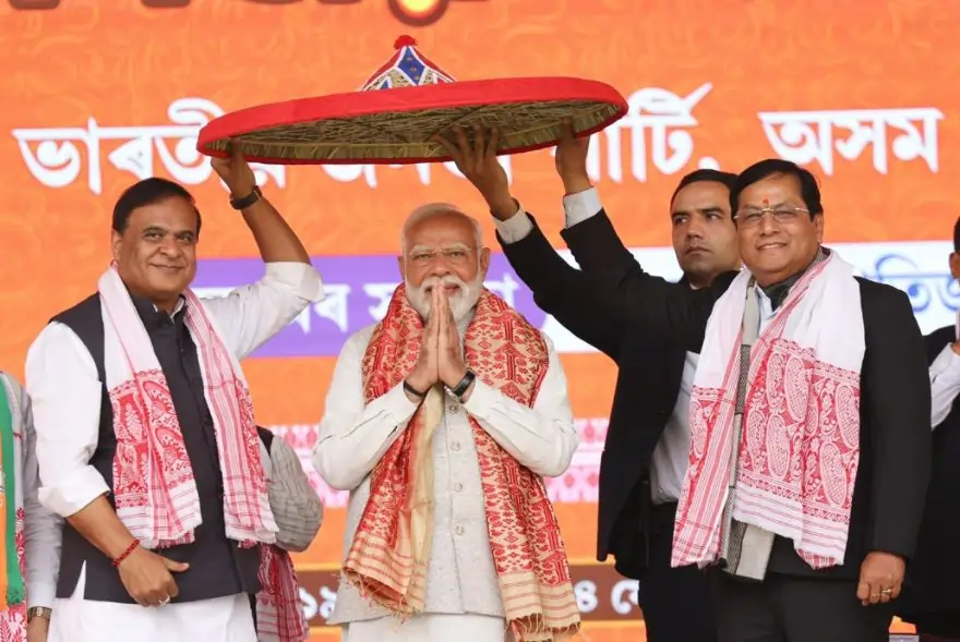 ‘আজিৰ কংগ্ৰেছ মুছলিম লীগ মাওবাদী কংগ্ৰেছত পৰিণত হৈছে’… গুৱাহাটীত প্ৰধানমন্ত্ৰী মোদীৰ মন্তব্য