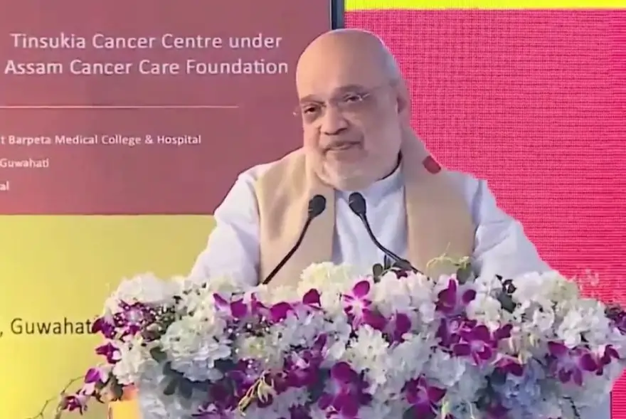 ‘অসমক ‘অনুপ্ৰৱেশকাৰীৰ আশ্ৰয়স্থল’ কৰিলে কংগ্ৰেছে’; অমিত শ্বাহ