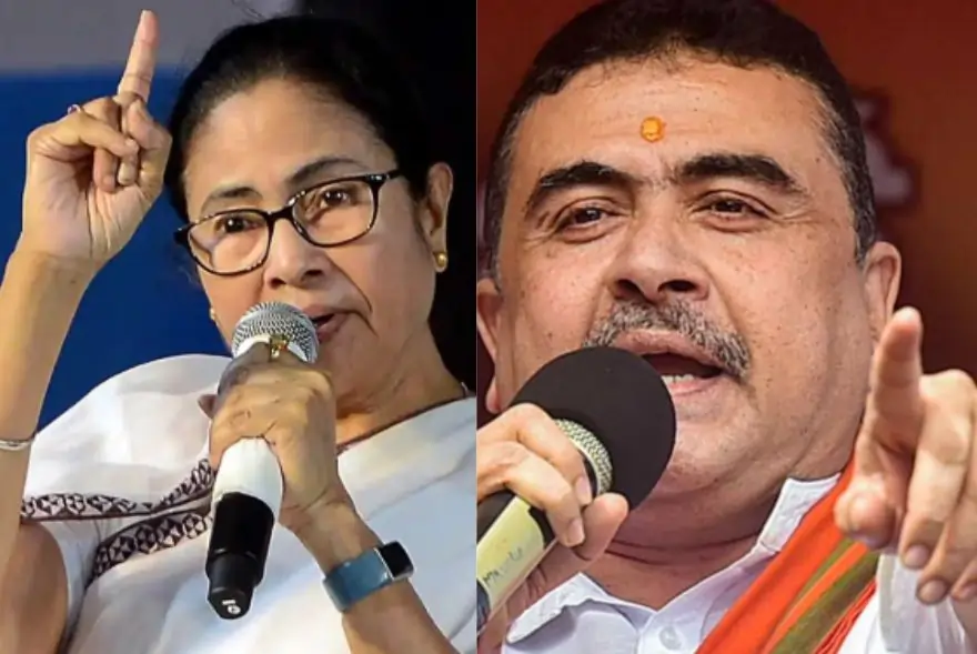 মমতাৰ দুৰ্গত সুবেন্দুৰ প্ৰত্যাহ্বান, হাই ভল্টেজ যুঁজৰ সাক্ষী হ’ব ভৱানীপুৰত