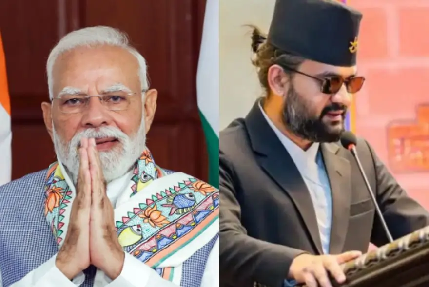 শপত গ্ৰহণৰ পিছতে নৰেন্দ্ৰ মোদীক ধন্যবাদ জনালে নেপালৰ প্ৰধানমন্ত্ৰী বলেন্দ্ৰ শ্বাহে