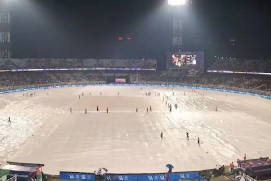 বৰষুণৰ বাবে পৰিত্যক্ত কলকাতা-পঞ্জাবৰ মেচ, লাভ কৰিলে ১-১ পইণ্ট