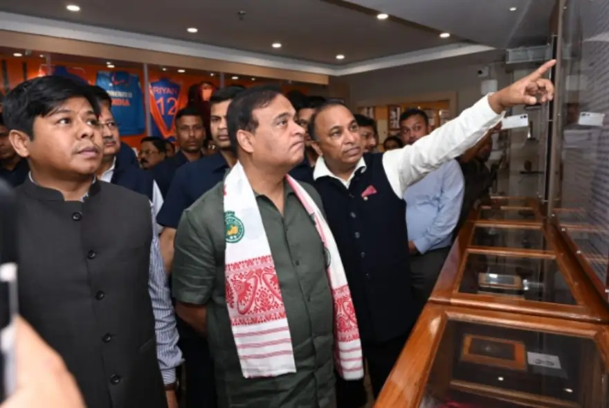 গুৱাহাটীত অসম ক্ৰিকেট সংগ্ৰহালয়ৰ আনুষ্ঠানিক উদ্বোধন