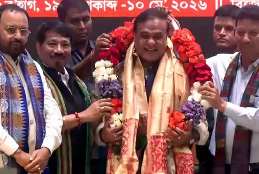 পুনৰ দিছপুৰৰ সিংহাসনত হিমন্ত বিশ্ব শৰ্মা, দ্বিতীয়বাৰৰ বাবে ল’ব মুখ্যমন্ত্ৰীৰ শপত
