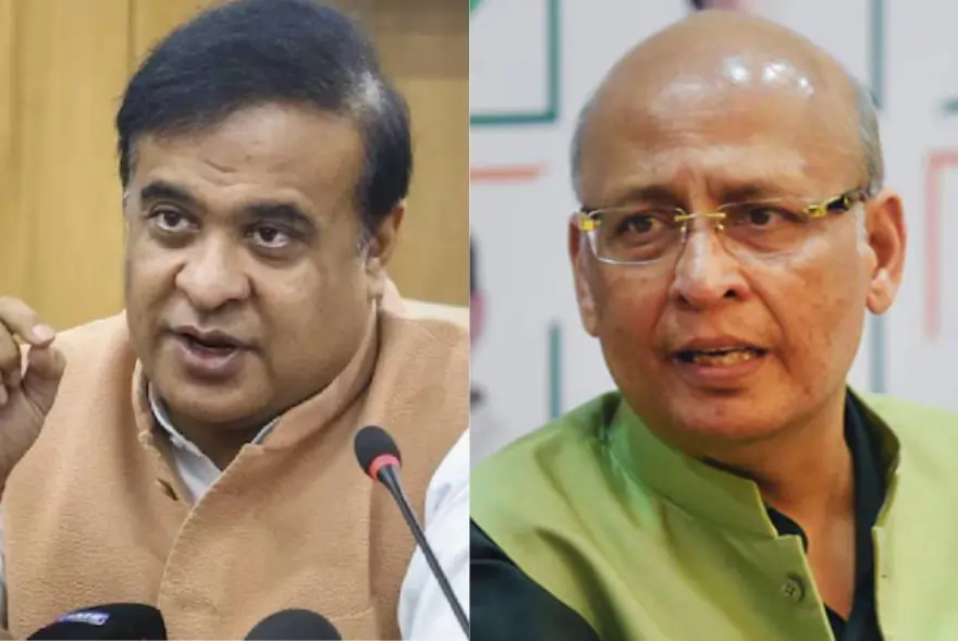 ‘গণতন্ত্ৰৰ পাঠ মোক নালাগে’: পৱন খেৰাৰ গোচৰক লৈ সিংভীক প্ৰত্যুত্তৰ হিমন্ত বিশ্ব শৰ্মাৰ