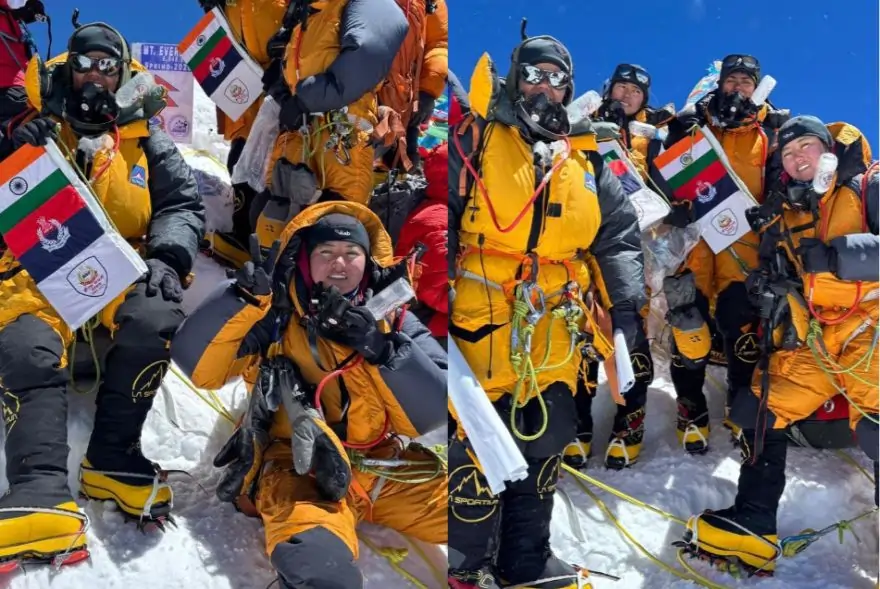 মাউণ্ট এভাৰেষ্টত ভাৰতীয় নাৰী শক্তিৰ ঐতিহাসিক খোজ : বিএছএফ আৰু আইটিবিপিৰ মহিলা পৰ্বতাৰোহী দলৰ অভূতপূৰ্ব সাফল্য