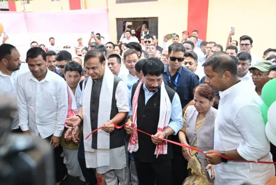 গুৱাহাটীত চুতীয়া ছাত্ৰ সন্থাৰ নতুন কাৰ্যালয় আৰু ছাত্ৰাবাস উদ্বোধন মুখ্যমন্ত্ৰীৰ