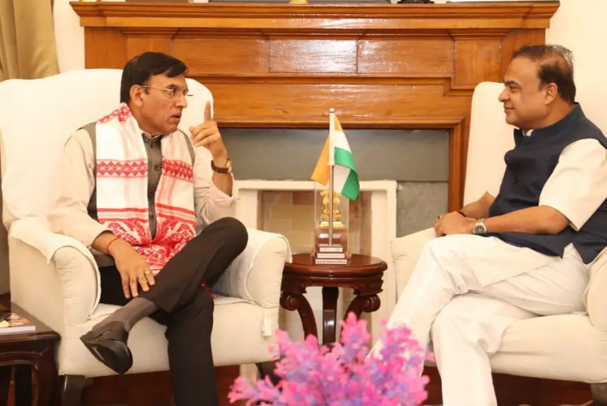 অসমক দেশৰ ‘স্পৰ্টচ হাব’ হিচাপে গঢ়ি তোলাৰ লক্ষ্য: কেন্দ্ৰৰ সহযোগিতা বিচাৰিলে মুখ্যমন্ত্ৰীয়ে