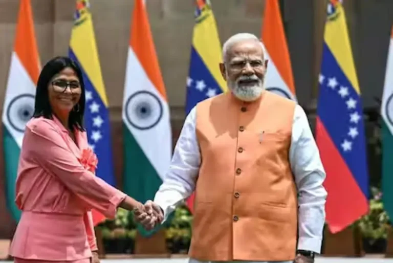 নতুন দিল্লীত মোদী-ৰড্ৰিগোজৰ উচ্চস্তৰীয় বৈঠক; ভাৰত-ভেনিজুৱেলাৰ দ্বিপাক্ষিক সম্পৰ্ক অধিক সুদৃঢ় কৰাৰ সংকল্প