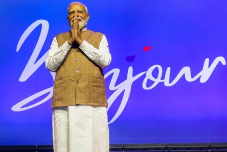 'ভাৰতৰ পৰিৱৰ্তনৰ শক্তি হৈছে গণতন্ত্ৰ...'; পেৰিছক ভাৰতীয় সমাজক সম্বোধন প্ৰধানমন্ত্ৰীৰ