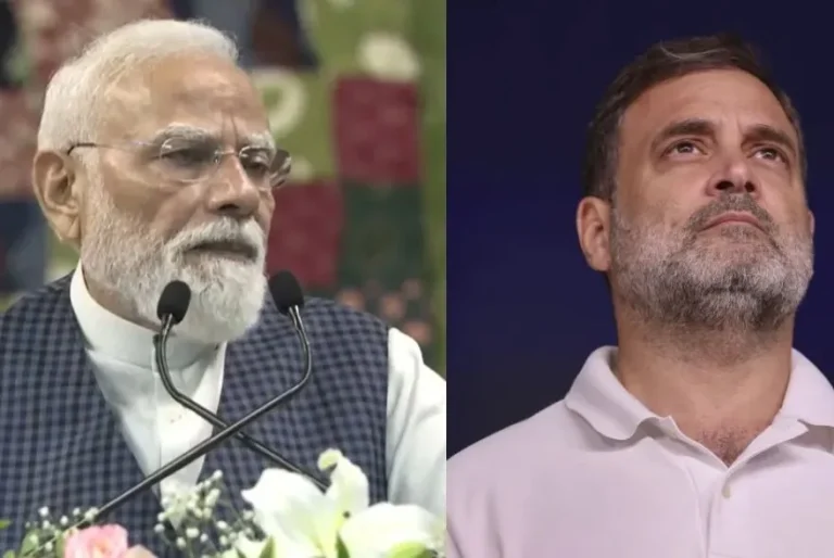 ‘কিছুমান মানুহ নিৰাশাবাদী,তেওঁলোকে ভাৰতক তললৈ নমাই আনিব বিচাৰে'; ৰাহুল গান্ধীক কটাক্ষ প্ৰধানমন্ত্ৰীৰ