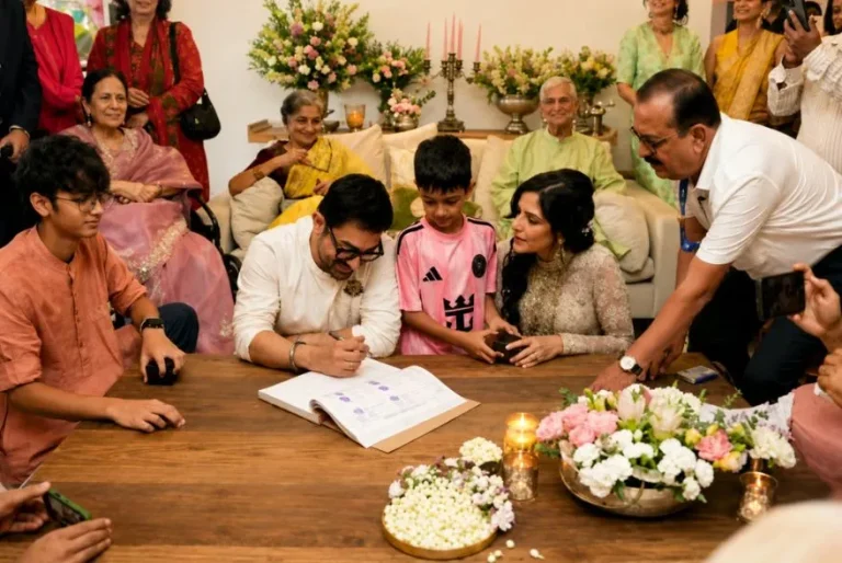 আমিৰ-গৌৰীৰ বিবাহত লাগিল মোহৰ; সাক্ষী হৈ ৰ’ল পুত্ৰ-কন্যা