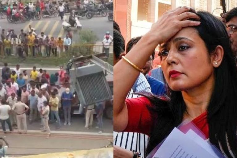 পশ্চিম বংগৰ টিএমচিৰ সাংসদ মহুৱা মৈত্ৰলৈ কণী নিক্ষেপ জনতাৰ
