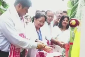 নাহৰকটীয়াত অত্যাধুনিক অস্ত্ৰোপচাৰ কক্ষ আৰু প্ৰসূতি ৱাৰ্ড মুকলি বিধায়ক তৰংগ গগৈৰ