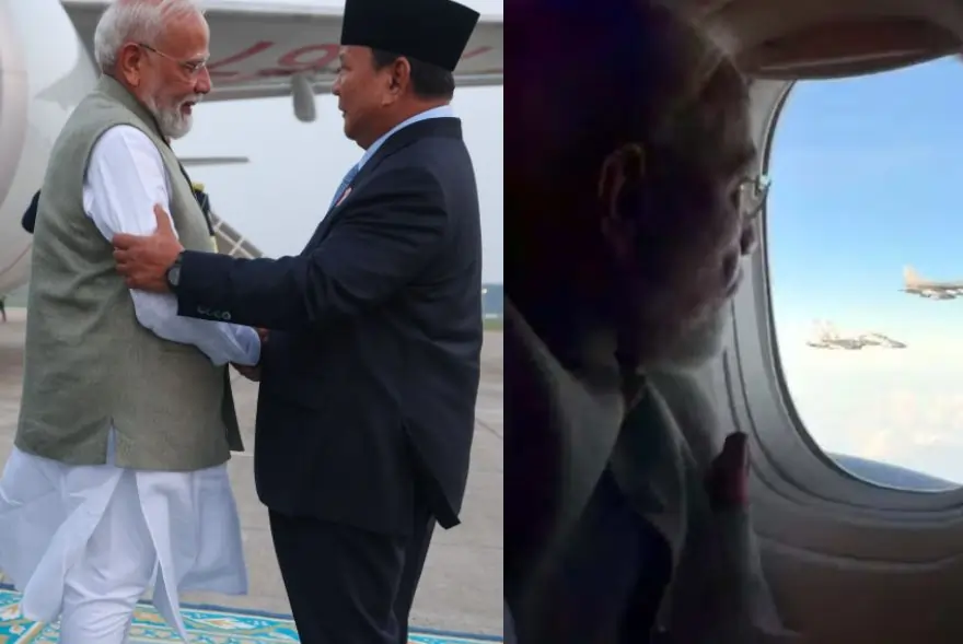 জাকাৰ্টাত মোদী মেজিক! প্ৰধানমন্ত্ৰীক আদৰিবলৈ নিজেই বিমানবন্দৰলৈ আহিল ইণ্ডোনেছিয়াৰ ৰাষ্ট্ৰপতি