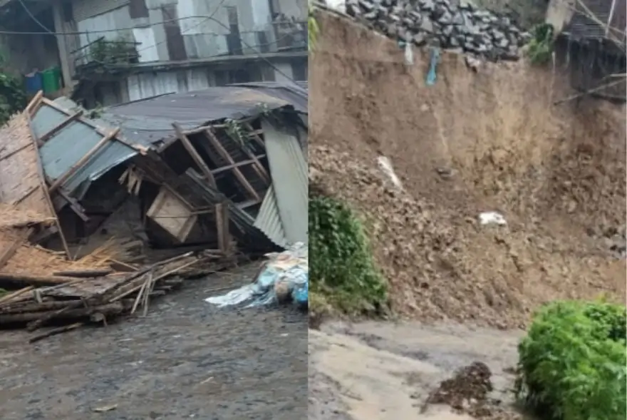 ভয়ংকৰ ভূমিস্খলন, কেইবাজনো লোকৰ মৃত্যুৰ আশংকা