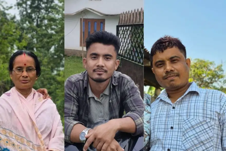 বিধ্বংসী বানত শোকাৱহ ঘটনা, একে পৰিয়ালৰ ৪ সদস্য নিখোঁজ
