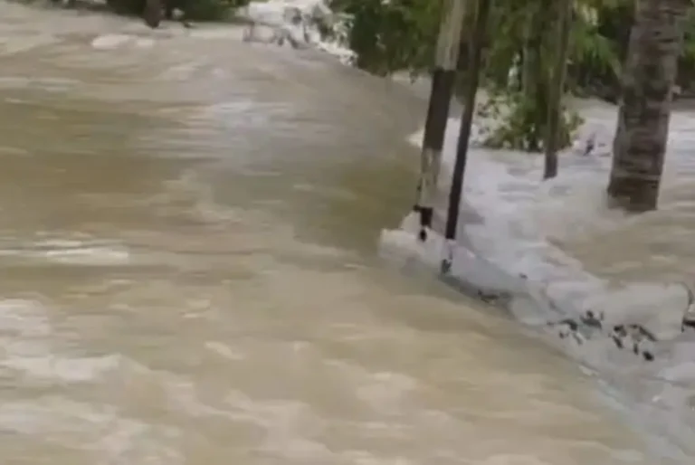 উজনিত পুনৰ ভয়াৱহ হৈ পৰিছে বান পৰিস্থিতি