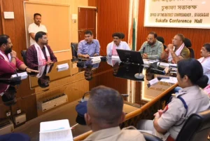 বান পৰিস্থিতিৰ বুজ ল’বলৈ শিৱসাগৰত কেন্দ্ৰীয় প্ৰতিনিধি দল