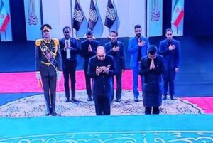 খামেইনীৰ অন্ত্যেষ্টিক্ৰিয়া অনুষ্ঠানত ভাৰতক প্ৰতিনিধিত্ব বিহাৰৰ ৰাজ্যপাল,পবিত্ৰ মাৰ্ঘেৰিটাৰ