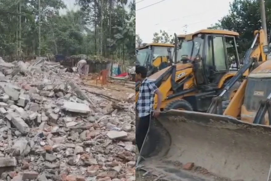 Dhubri eviction drive: কাইলৈ পুৱাই ধুবুৰীত বৃহৎ উচ্ছেদ অভিযান, সাজু শাৰী শাৰী বুলড’জাৰ